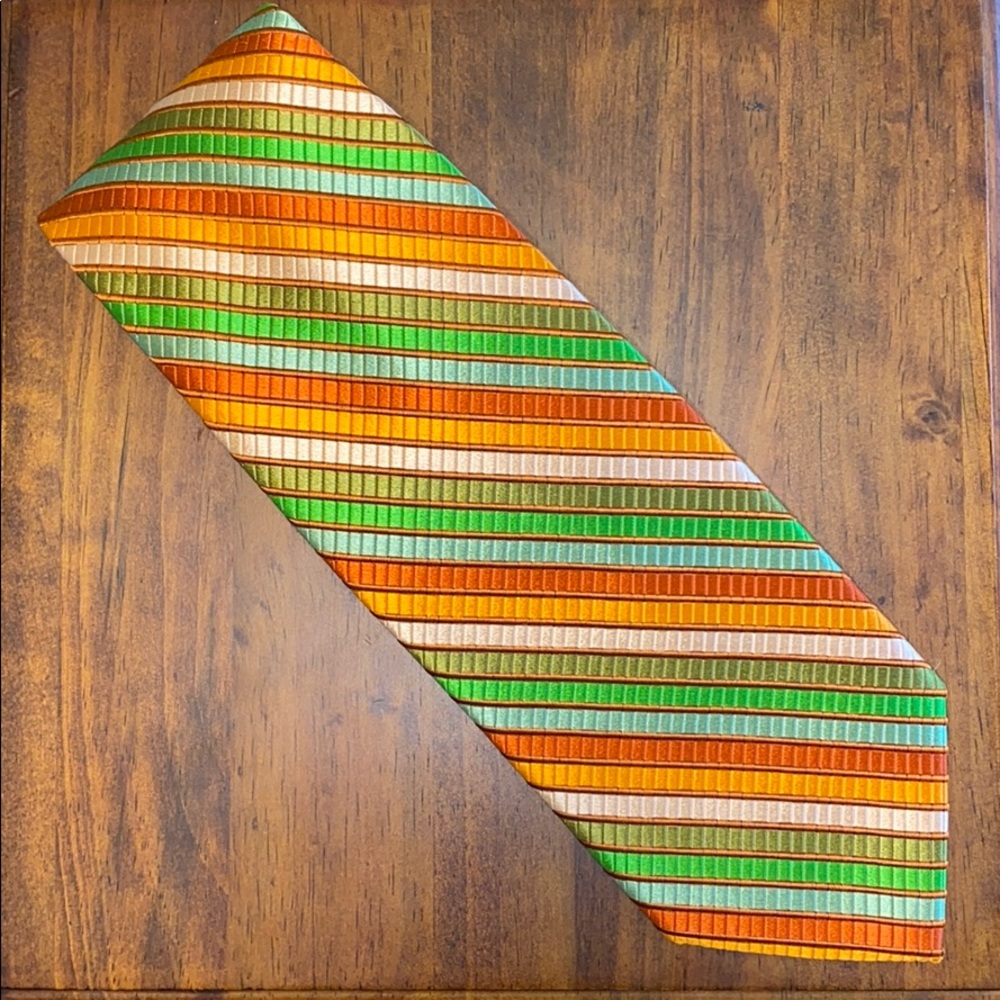 Smith & James Multicolor Silk Tie